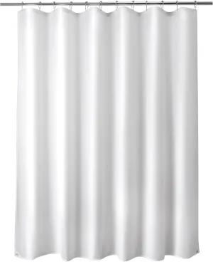 Titanker Washable Fabric Shower Curtain Liner - Waterproof & Lightweight