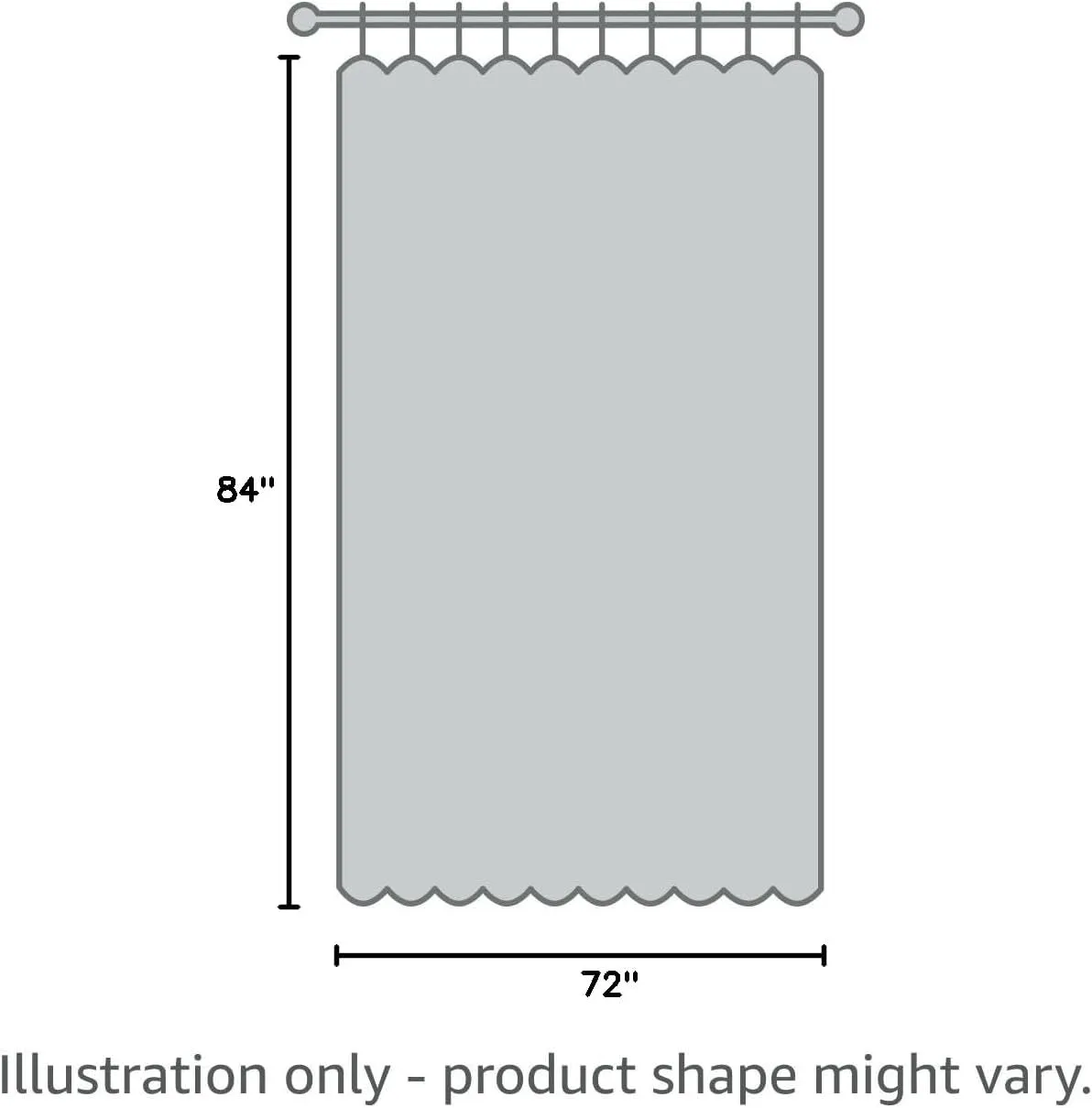 Tommy Bahama - Fabric Shower Curtain, Tropical Lightweight Style, Hook Holes Top (Palmiers Green, 72" x 84")