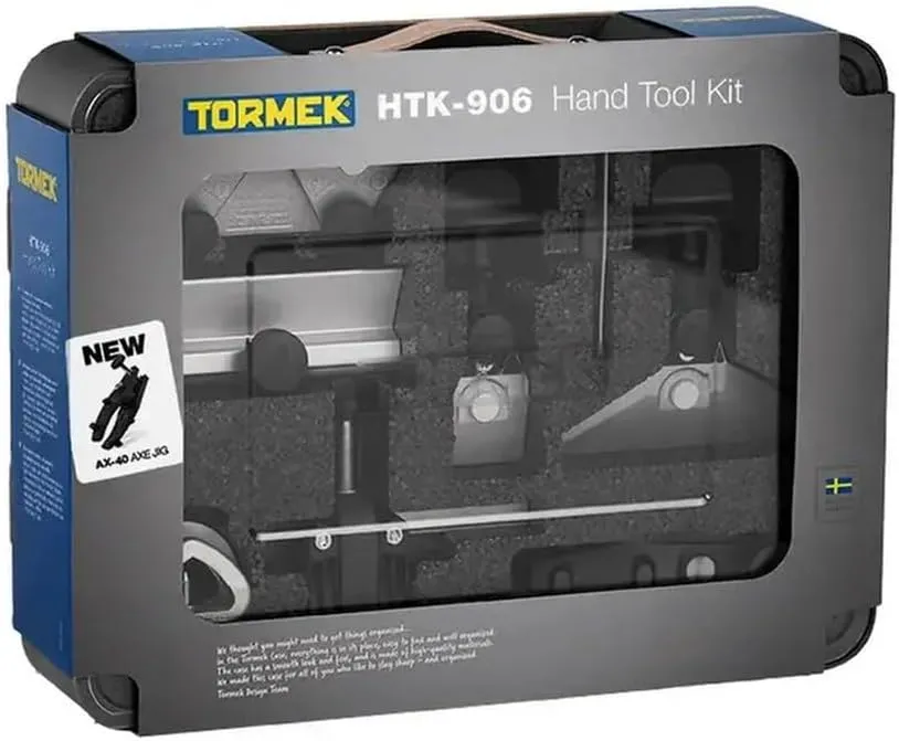 Tormek HTK-906 Hand Tool Kit - Sharpening Kit for Tormek Sharpening Systems – Knife Sharpener/Scissor Sharpener/Axe Sharpener - (NEW Version)