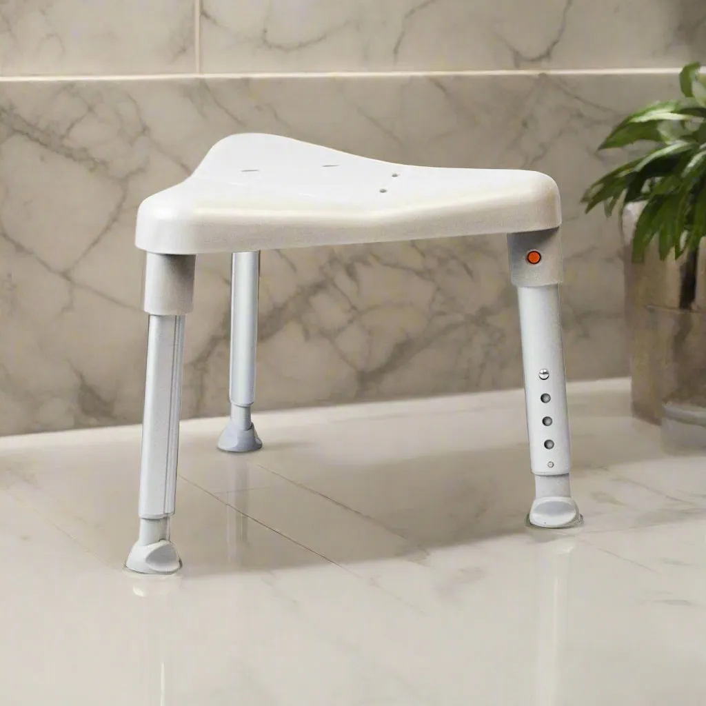 Triangular Shower Stool Low