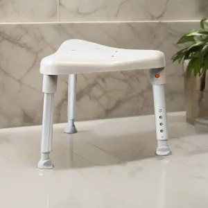 Triangular Shower Stool Low