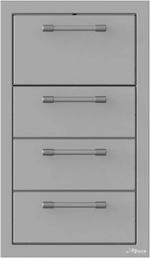 Triple Drawer & Towel Holder Combo (AXE-3DRTH-SC), 17-Inch – Heavy-Duty 304 Stainless Steel, Soft-Close Full-Extension Slides | 3 Storage Drawers with Convenient Towel Holder