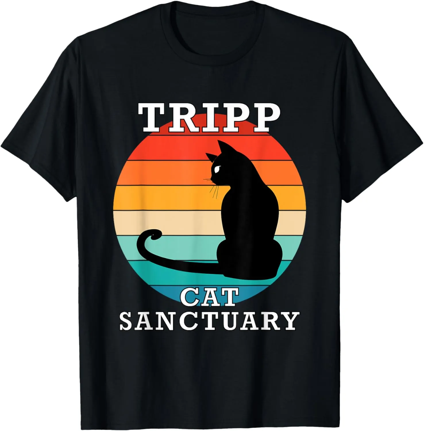 Tripp Cat Sanctuary Group Family Reunion Name T-Shirt