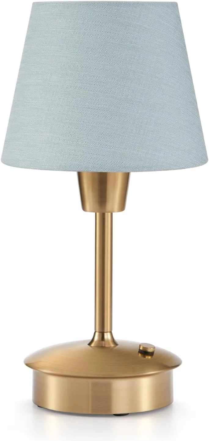 UMEXUS Small Cordless Table Lamp, 5200mAh Battery Operated Touch Lamps for Restaurant Dinner Table, Rechargeable Dimmable Portable Night Light for Bedside Dining Room Patio Kitchen Outdoor Décor
