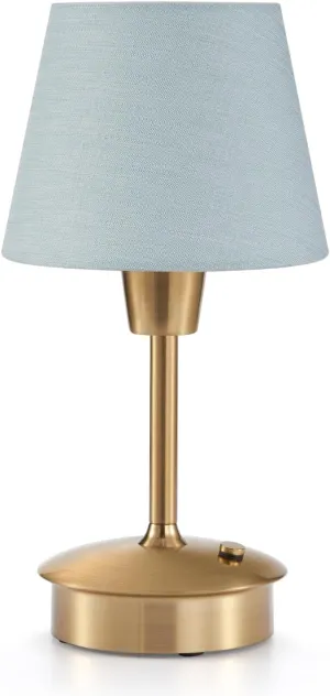 UMEXUS Small Cordless Table Lamp, 5200mAh Battery Operated Touch Lamps for Restaurant Dinner Table, Rechargeable Dimmable Portable Night Light for Bedside Dining Room Patio Kitchen Outdoor Décor