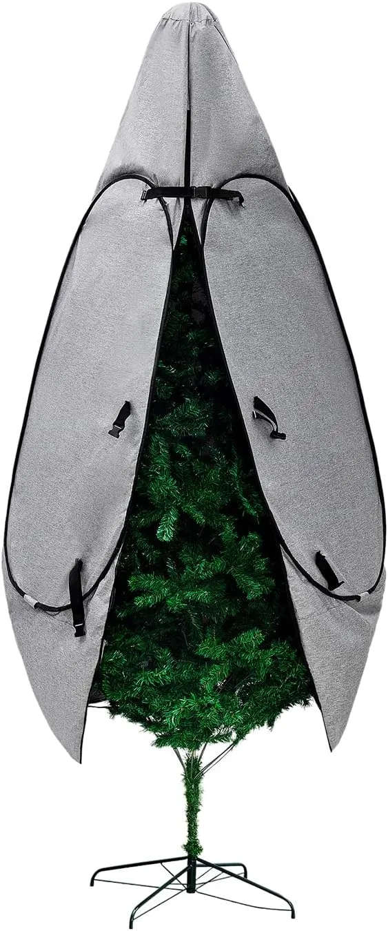Upright Christmas Tree Storage Bag 7 Ft, Christmas Tree Cover for Upright Storage Fit 7 Ft, 7FT Christmas Tree Storage Bag