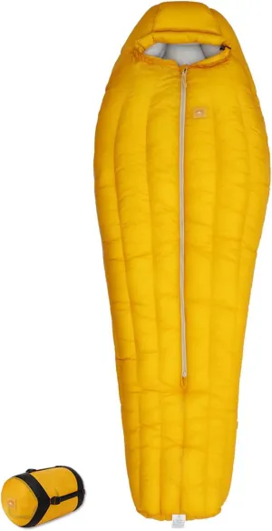 Urltra-Light Filling 700g White Goose Down 800FP Comfortable Temperature 21.2 °F Open Mummy Sleeping Bag Winter Down Sleeping Bag for Backpacking Camping Hiking