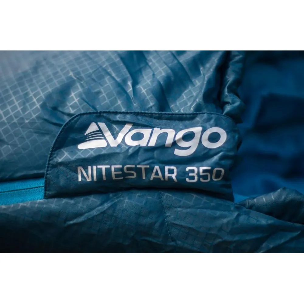 Vango Nitestar Alpha 350 Sleeping Bag Mummy Shape 3-4 Season Camping