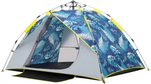 VejiA Tent Waterproof Anti- Tent Automatic Quick Setup Family Tent Outdoor Camping Tent able Tents Two Layer Tents Sunshade Outdoor