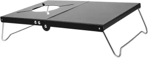 VICASKY Camping Stove Table BBQ Side Table Aluminum Grill Stand Heat Insulation Outdoor Cooking