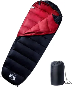 vidaXL Mummy Sleeping Bag for Adults Camping 3 Seasons