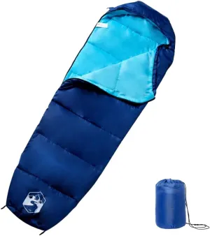 vidaXL Mummy Sleeping Bag for Adults Camping 3 Seasons