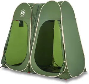 vidaXL Privacy Tent, Outdoor Shelter, Camping Shelter for Balcony Terrace Patio Garden, Lightweight Tent, Portable Canopy, Green Pop-up Waterproof