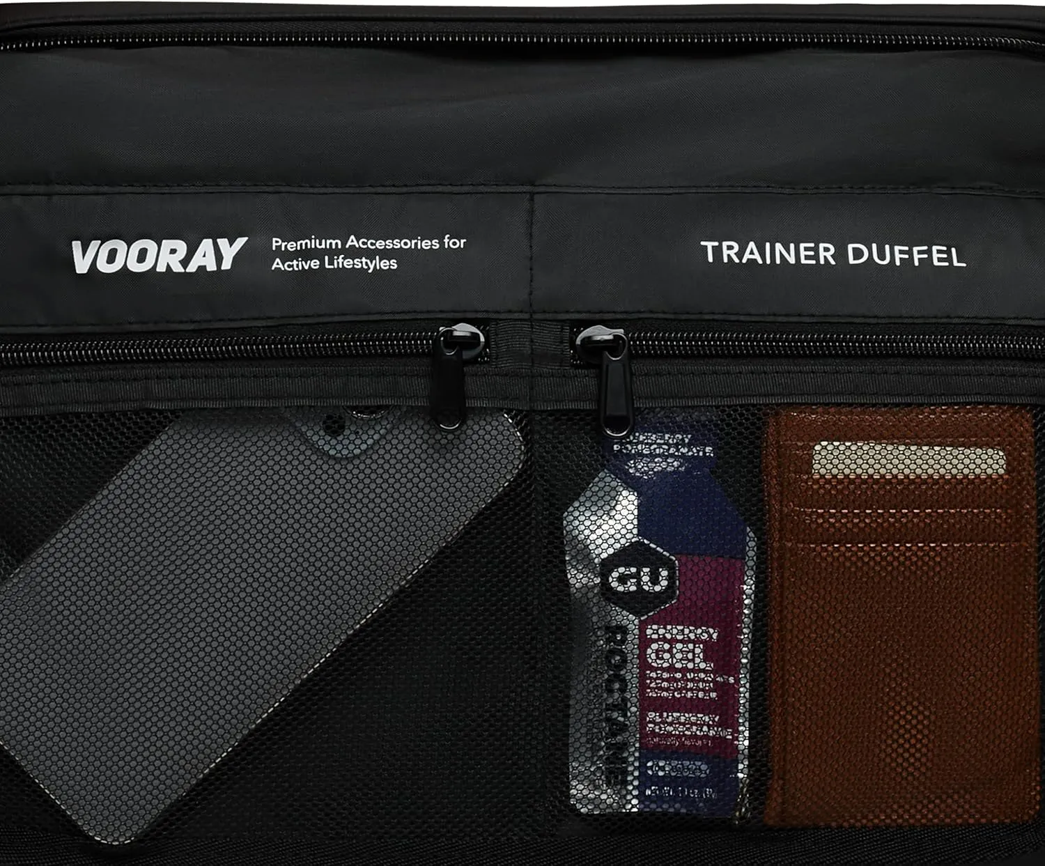 Vooray 25L Trainer Duffel Bag, Sage – Lightweight Travel and Gym Bag with Shoe Pocket, Weekender for Women and Men, Ideal for Overnight, Football, Hospital, and Workouts