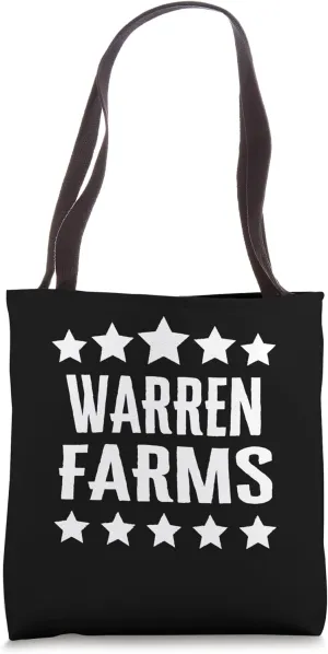 Warren Farms Family Reunion Squad First Last Name Tote Bag