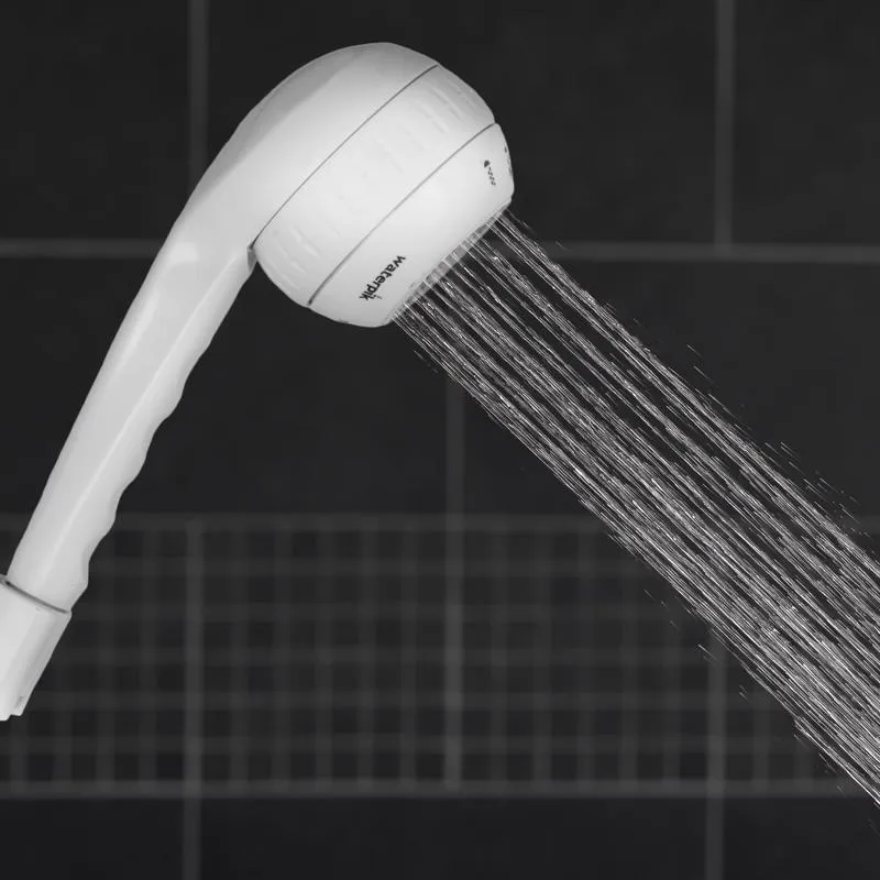 Waterpik PowerSpray White Plastic 4 settings Handheld Showerhead 1.8 gpm