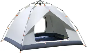 Waterproof Camping Tent, Easy Setup Instant Pop Up Tent Weatherproof, Foldable Automatic Tents Portable, Outdoor Portable Dome Tents, for Backpacking, Hiking, or Beach