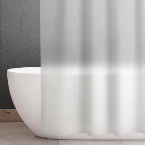 Waterproof Frosted PEVA Shower Liner by ikloo | 70 x 70 Lightweight