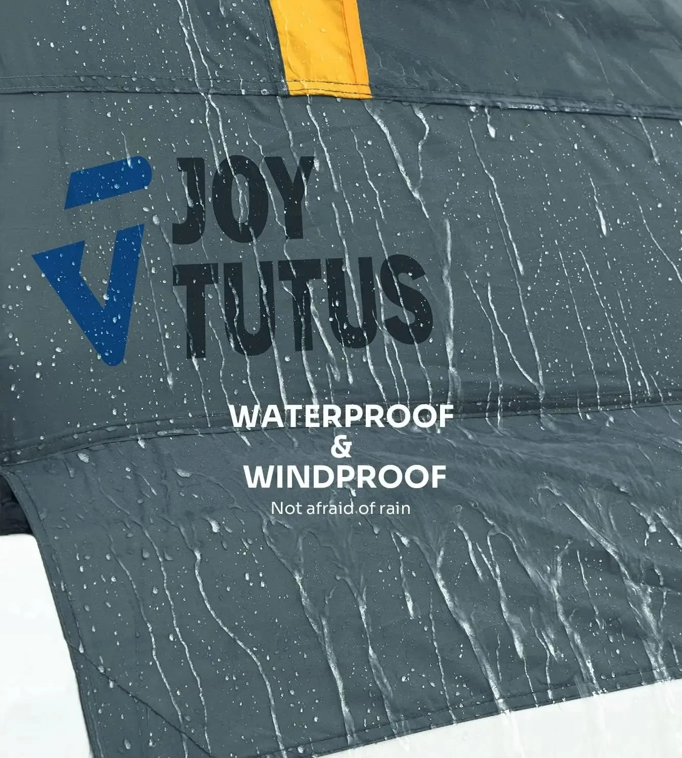 Waterproof Pickup Truck Tent - Double Layer, Fits 5.5’-6’ Beds, Sleeps 2, Portable Camping Tent