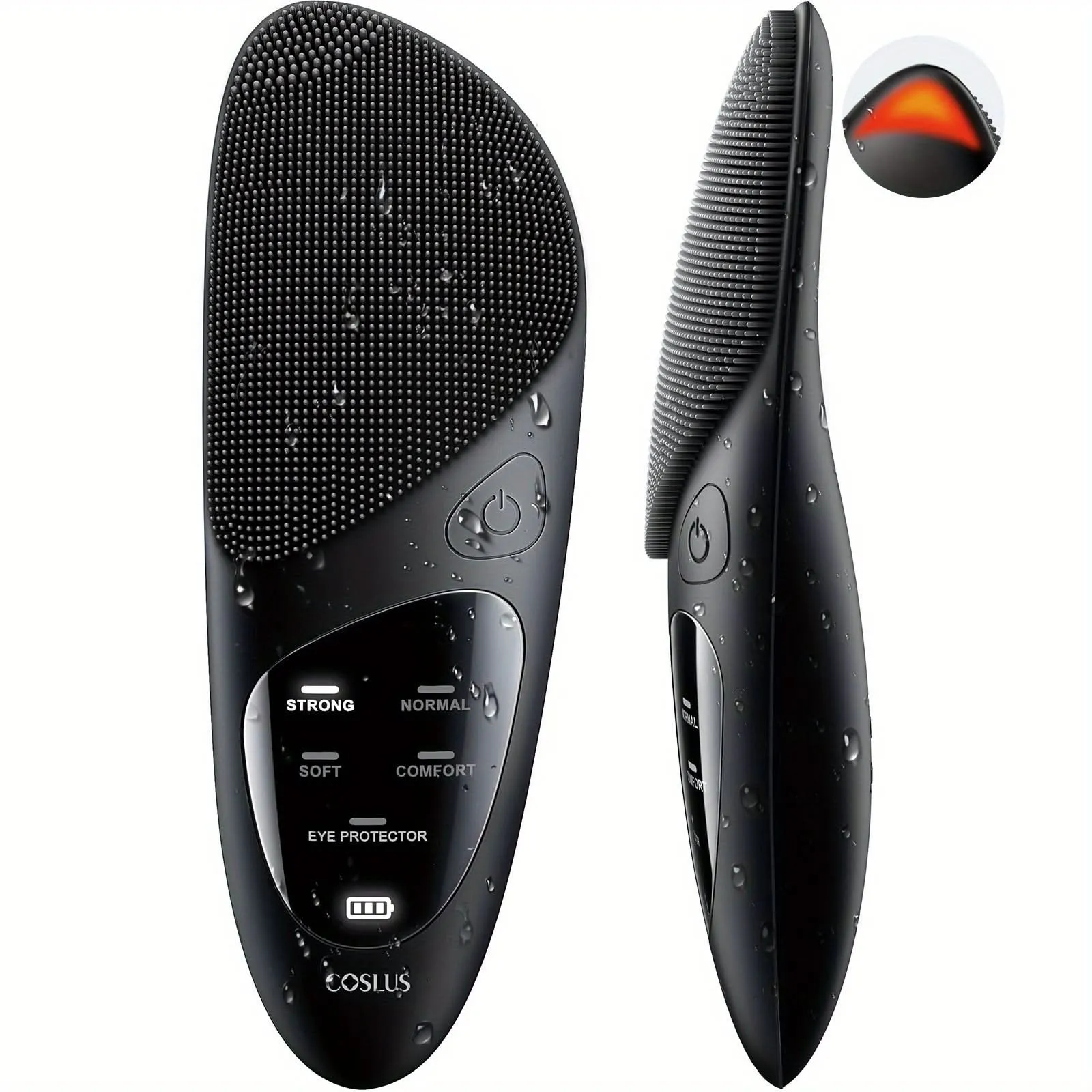 Waterproof Rechargeable Silicone Face Cleansing Brush