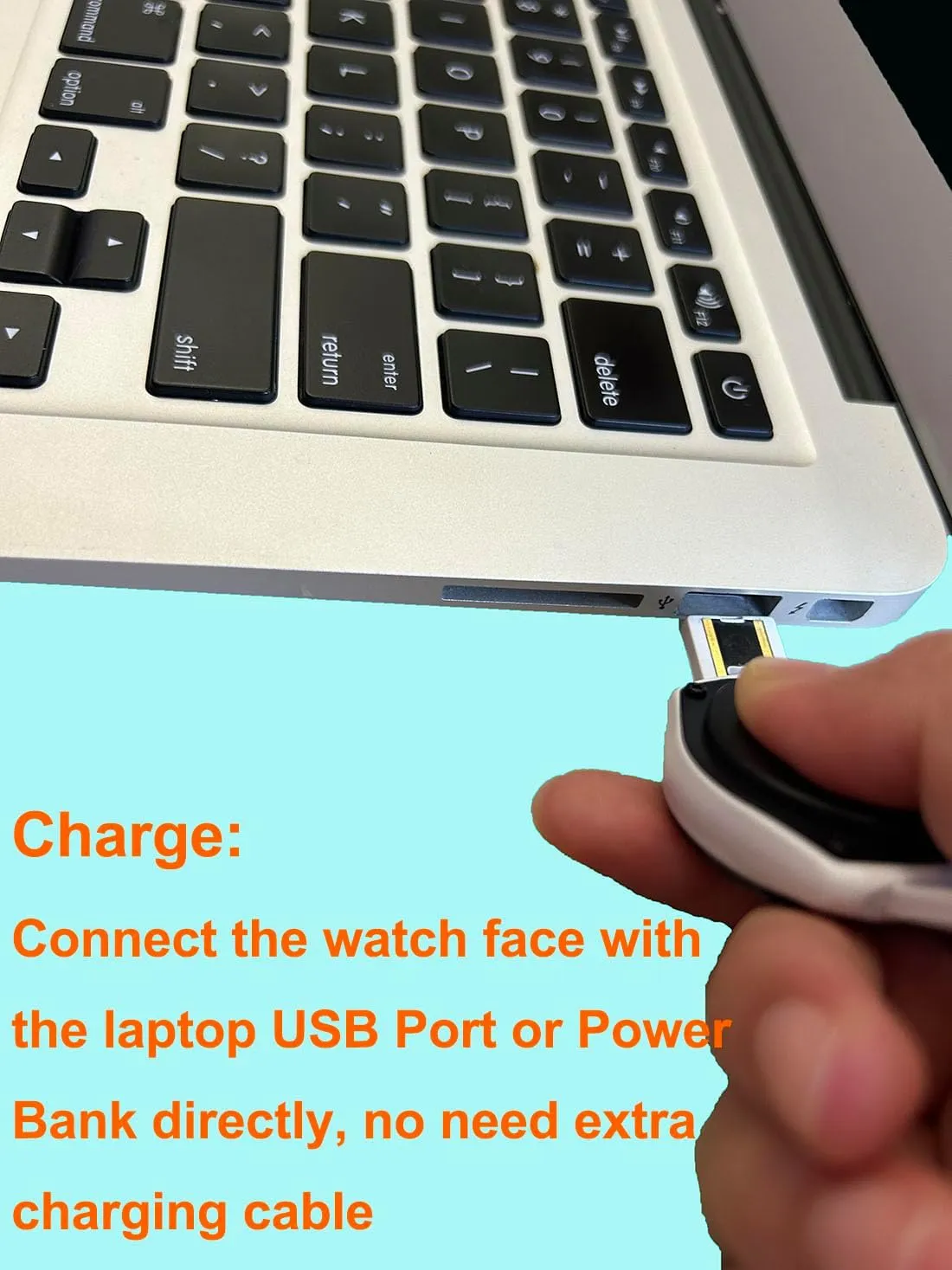 Waterproof Vibrating Alarm Watch Rechargeable 15 Alarm Reminder Watch Potty Training Watch with Lock Screen