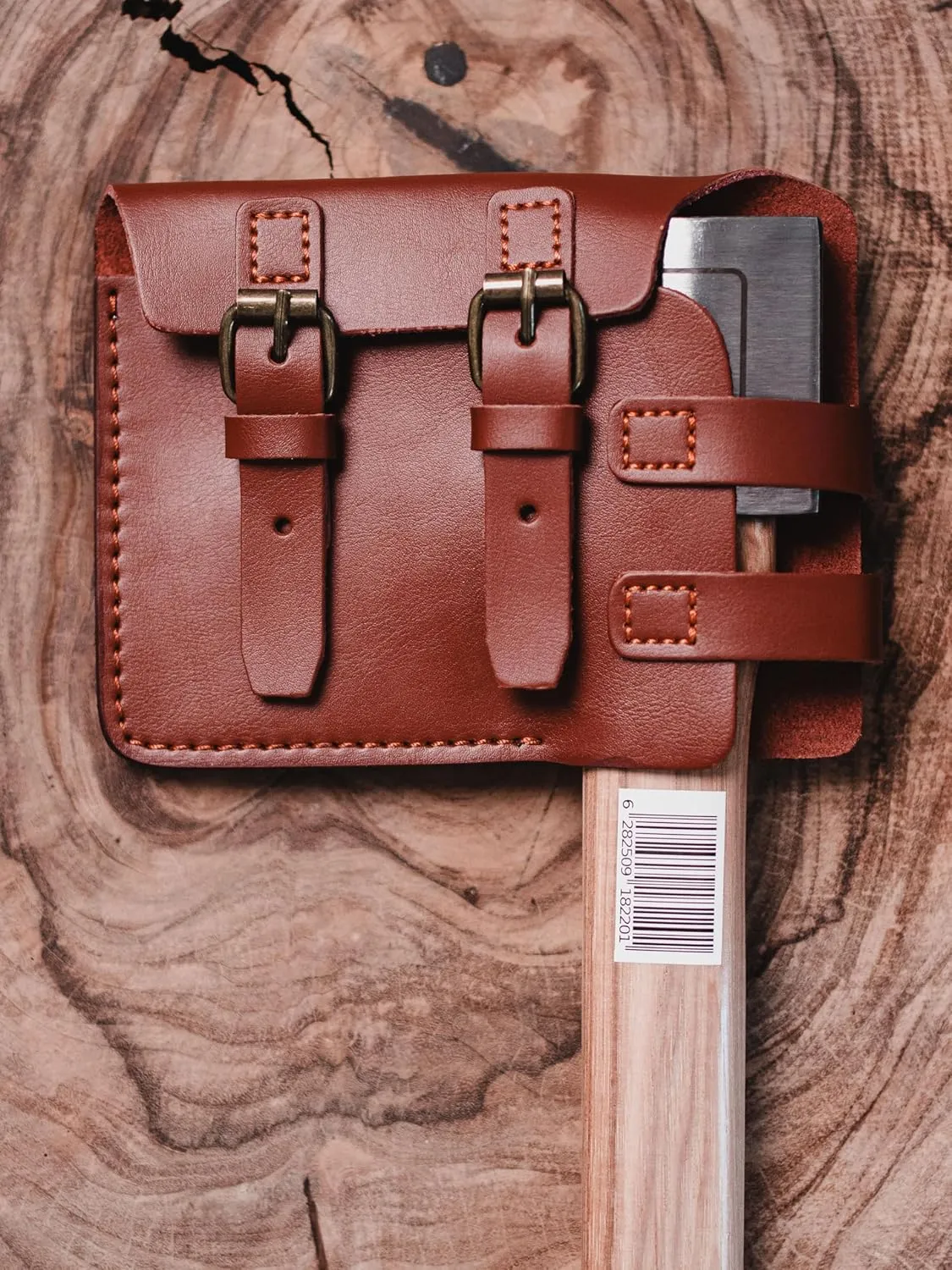 WATL Universal Axe Head Sheath - Premium Protection for Your Axe Blade - Durable, Adjustable, and Secure Fit - Ideal for Outdoor Enthusiasts and Axe Throwers
