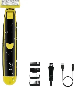 Wet and Dry Electric Shaver Cleaner, Electric Razor for Men, Rechargeable Wet & Dry Shaver, Non-Slip, Durable, Fast Shaving (1PC)-Model #7