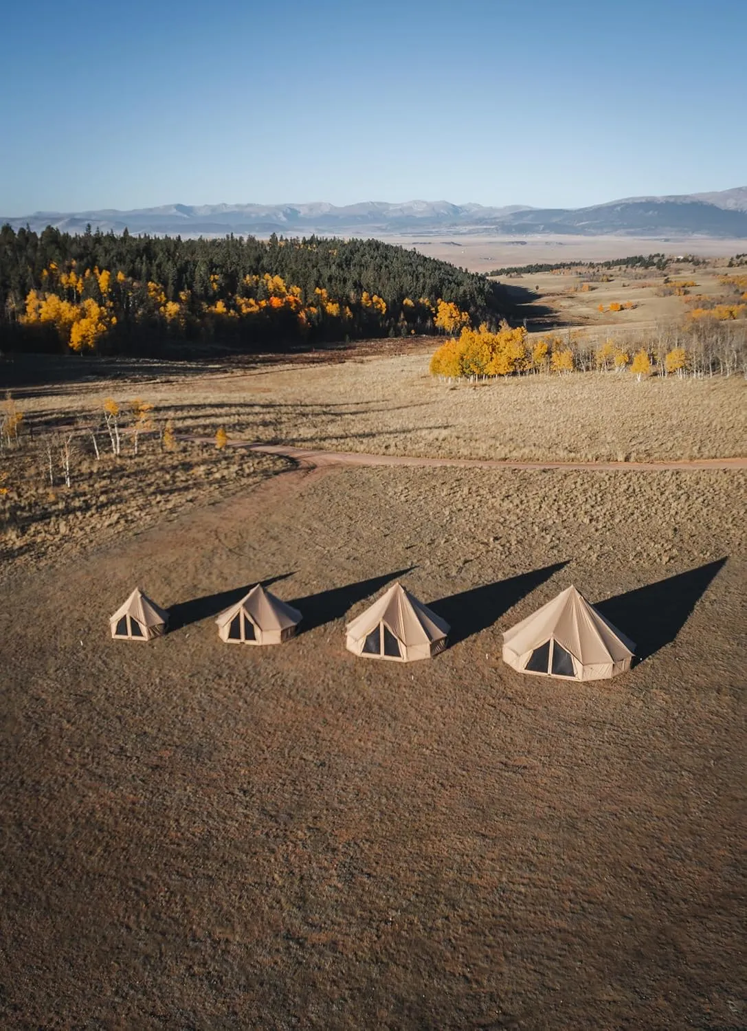 WHITEDUCK Regatta Canvas Bell Tent - w/StoveJack, Waterproof, 4 Season Luxury Camping and Glamping Yurt Tent Outdoor