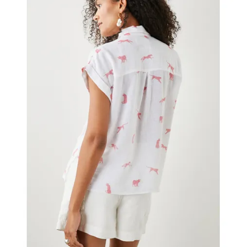 Whitney Rose Leopard Shirt
