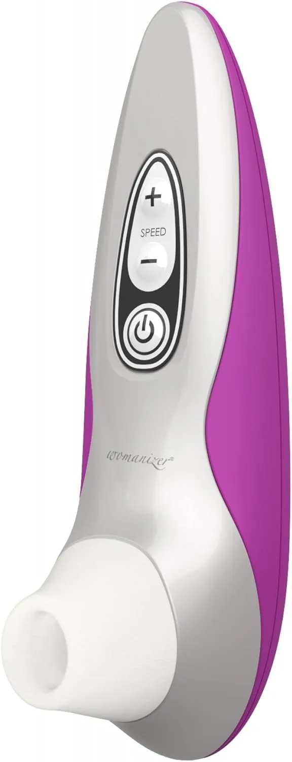 Womanizer Pro40 Clitoris Vibrator Sex Toy | Clit Stimulator with 6 Suction Speeds | Vibrating Dildo Adult Toys for Women | Clit Sucker Sexual Pleasure Tools for Women | Personal Massager | Magenta
