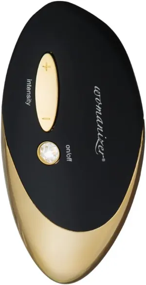 Womanizer W500 Clitoris Vibrator Adult Toy | Vibrating Clitoral Stimulator with 12 Suction Speeds | Waterproof Clit Sucker Personal Massagers | Sucking Adult Sex Toys for Women & Couples| Black Gold