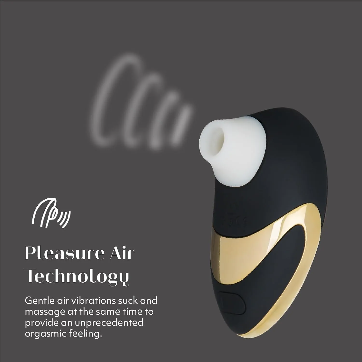 Womanizer W500 Clitoris Vibrator Adult Toy | Vibrating Clitoral Stimulator with 12 Suction Speeds | Waterproof Clit Sucker Personal Massagers | Sucking Adult Sex Toys for Women & Couples| Black Gold