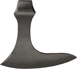 Worries Handmade Carbon Steel Axe Without Handle for Splitting Wood and Notching Timber | Viking Hatchet Hand Forged Axe