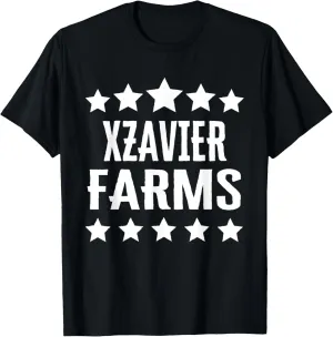 Xzavier Farms Family Reunion Squad First Last Name T-Shirt