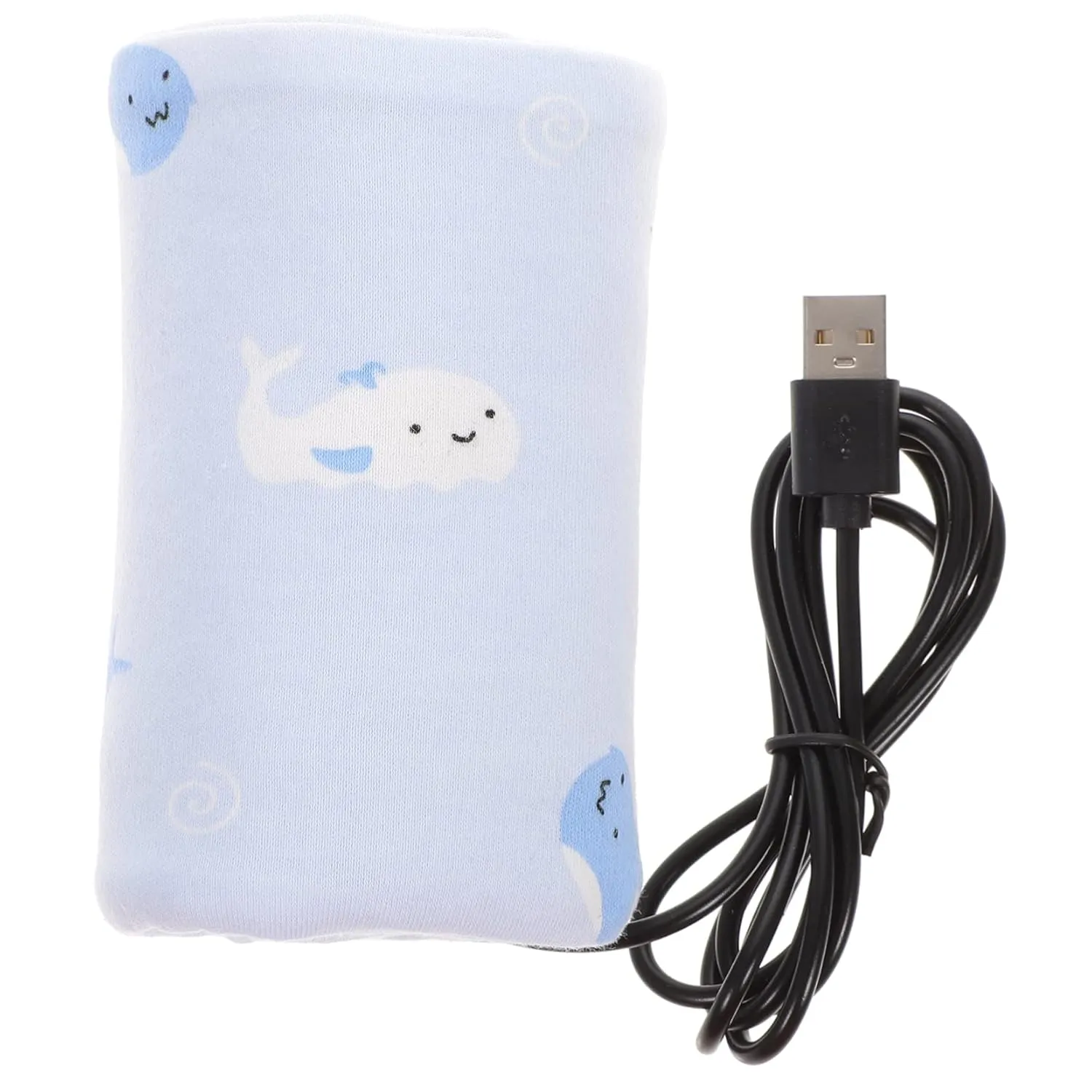 Yardwe USB Portable Bottle Warmer Sleeve for Breastmilk Practical Insulated Heating Bag for Travel Long Lasting Heat Preservation for Newborns and Boy Girl Safe and Convenient