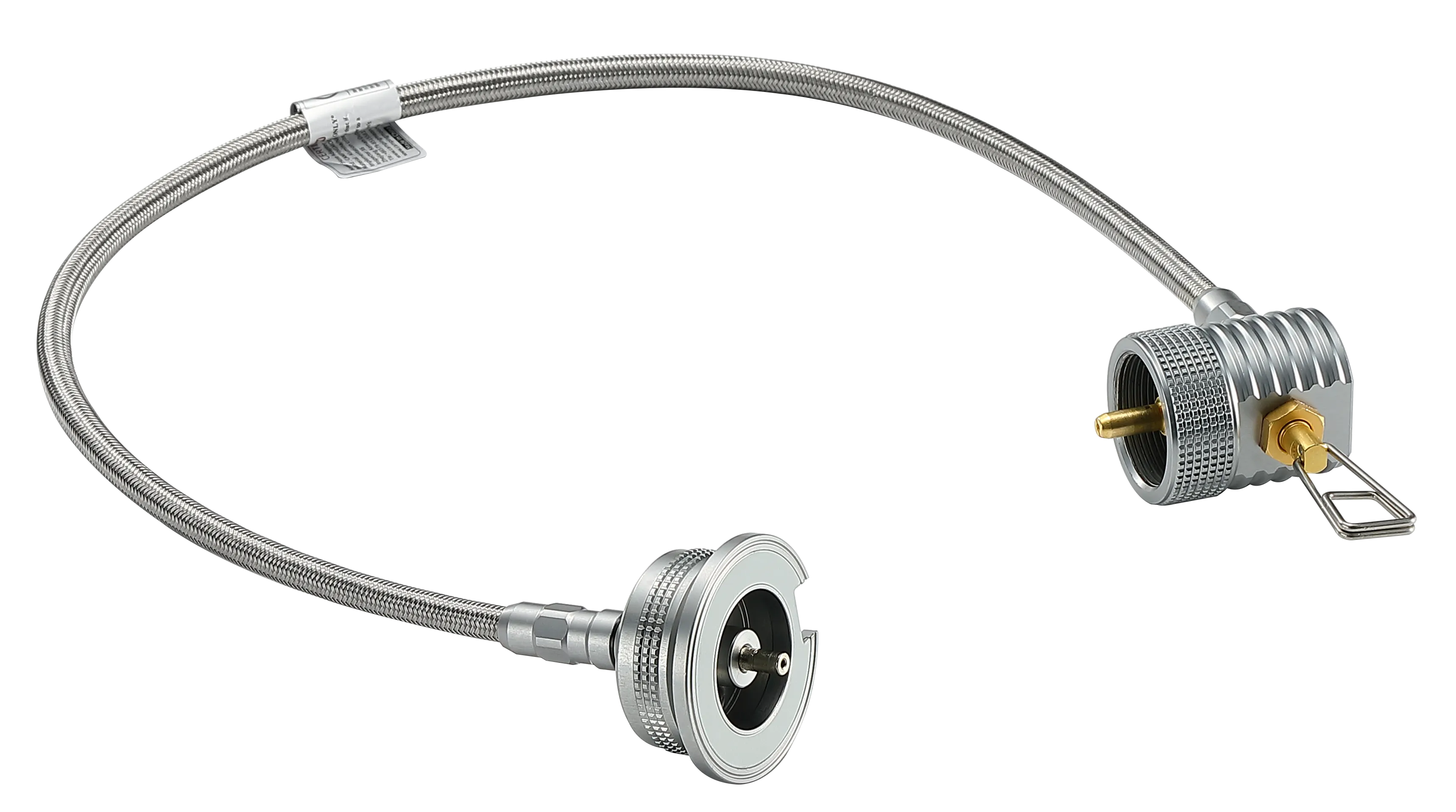 Z59-CB Propane to Butane Adapter with Regulator, Extend Hose, Aluminum