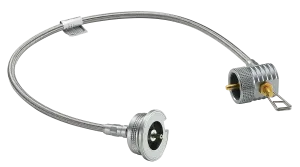 Z59-CB Propane to Butane Adapter with Regulator, Extend Hose, Aluminum