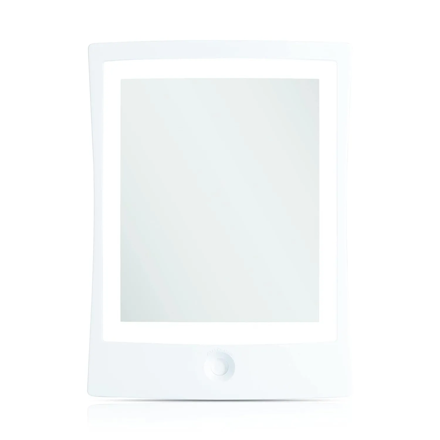 Zadro Rechargeable Led Lighted Fogless Shower Shaving Mirror, White, 1 Count (ZWTAR20W)