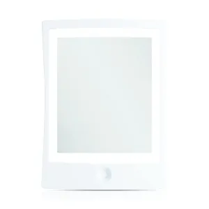 Zadro Rechargeable Led Lighted Fogless Shower Shaving Mirror, White, 1 Count (ZWTAR20W)