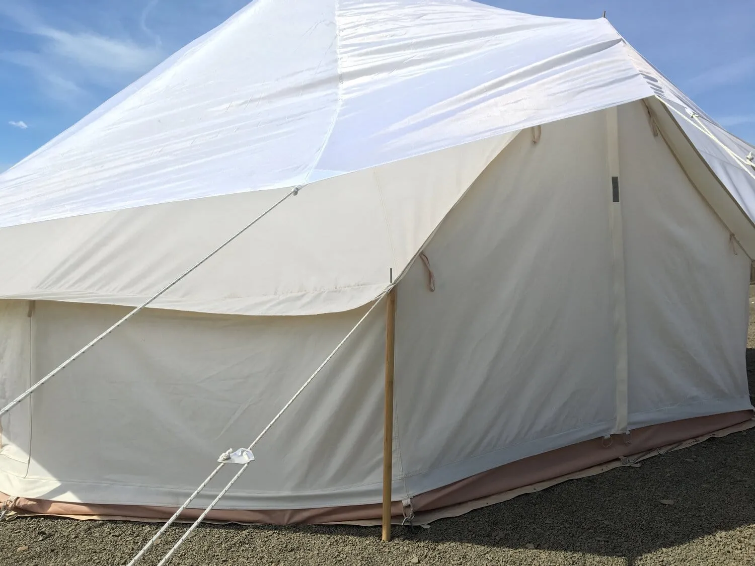 Zephyr | 19' (6M) Canvas Bell Tent | Life inTents