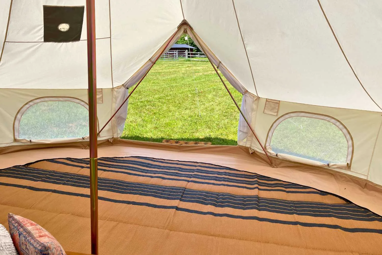 Zephyr | 19' (6M) Canvas Bell Tent | Life inTents