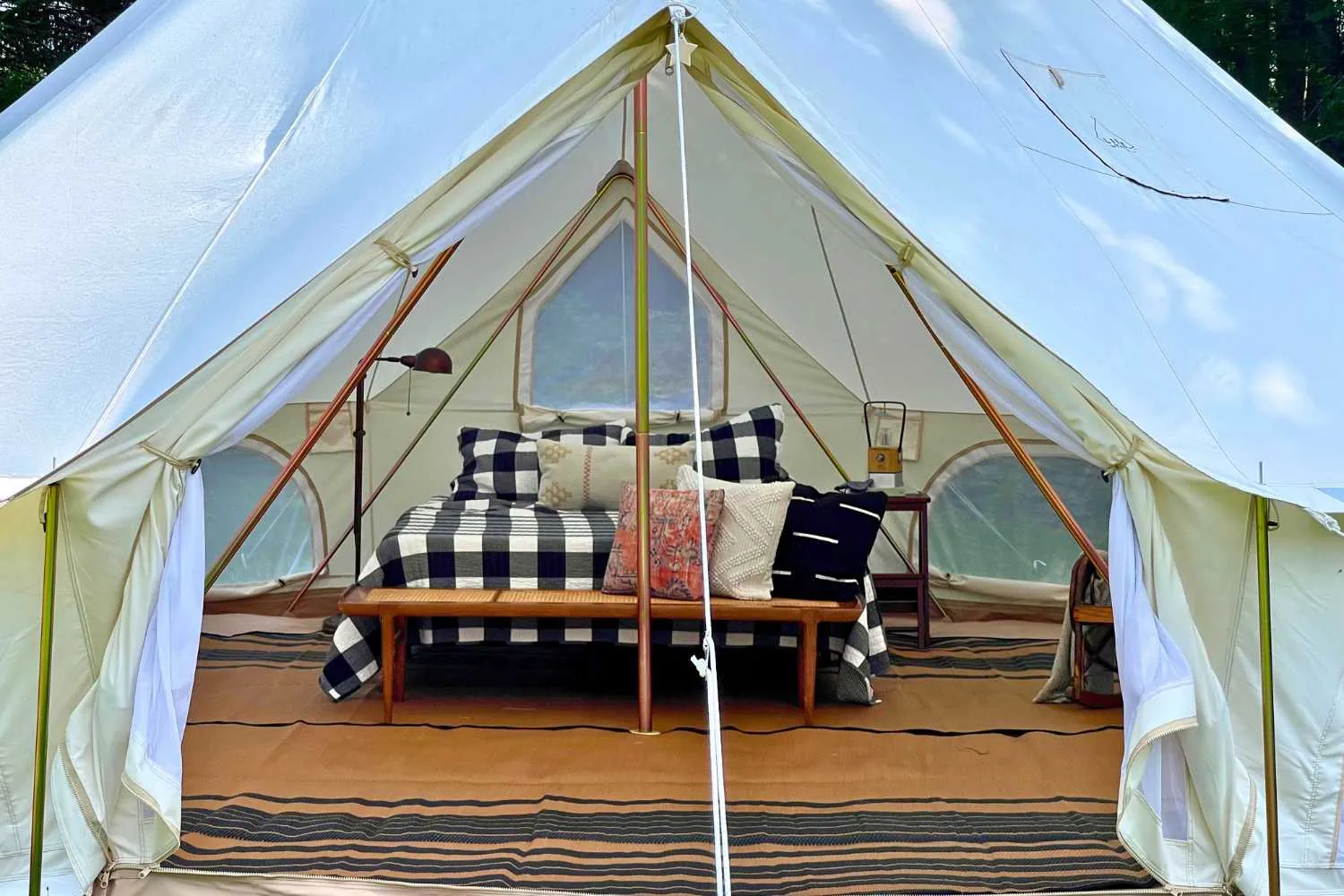 Zephyr | 19' (6M) Canvas Bell Tent | Life inTents