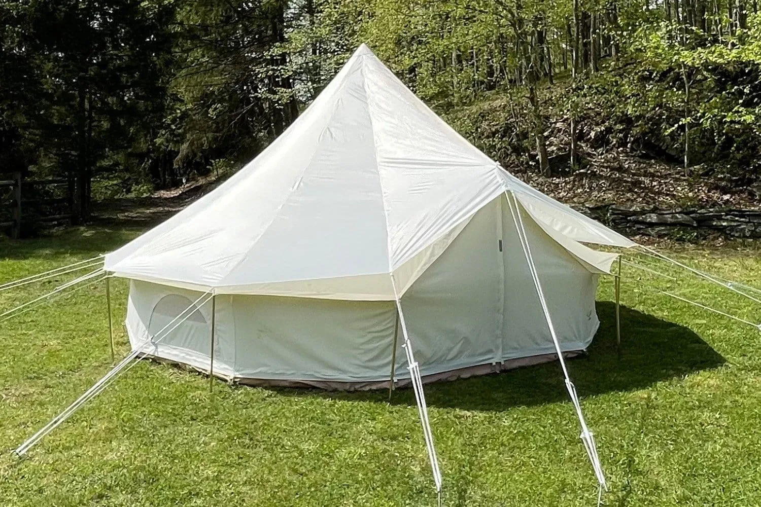 Zephyr | 19' (6M) Canvas Bell Tent | Life inTents