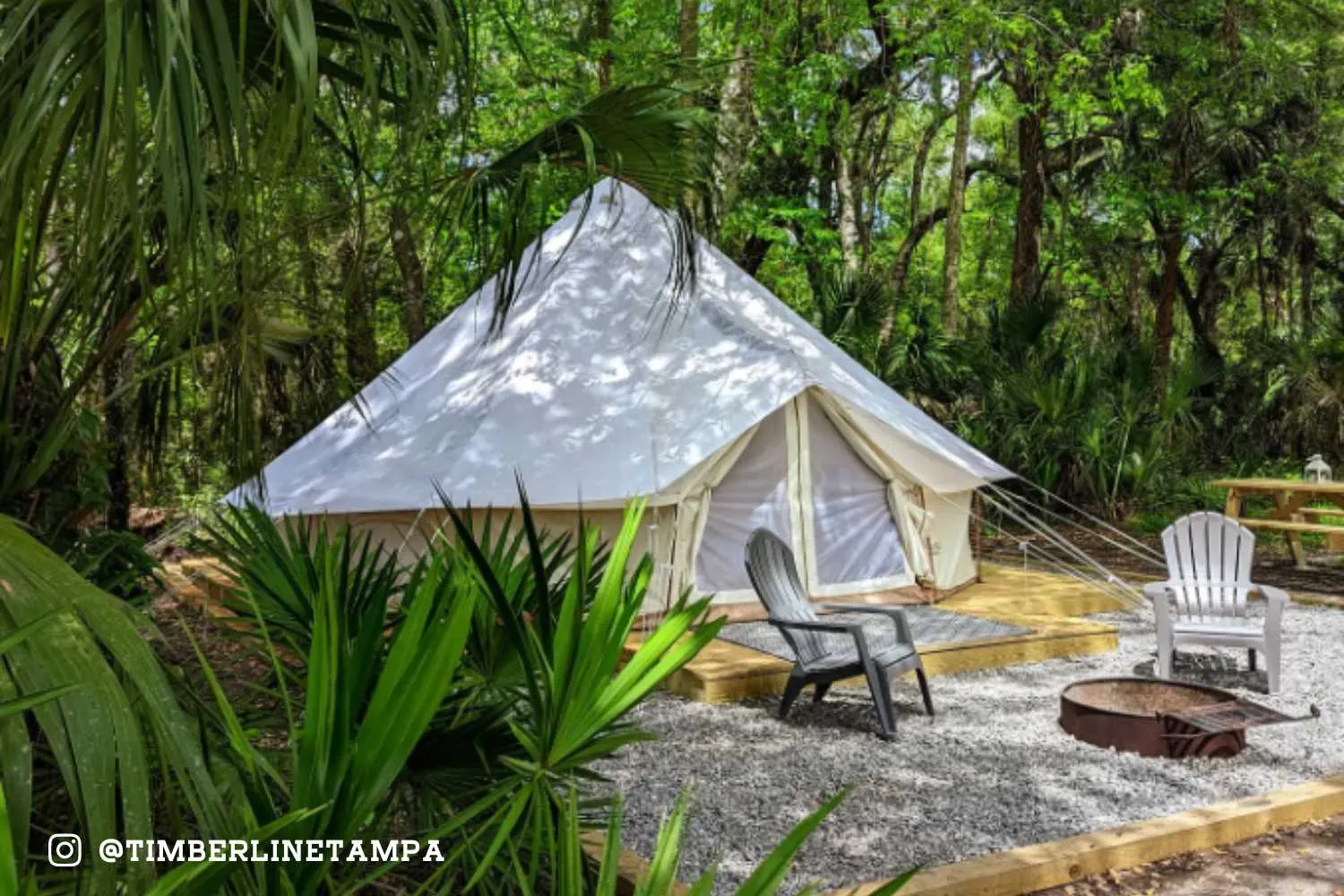 Zephyr | 19' (6M) Canvas Bell Tent | Life inTents