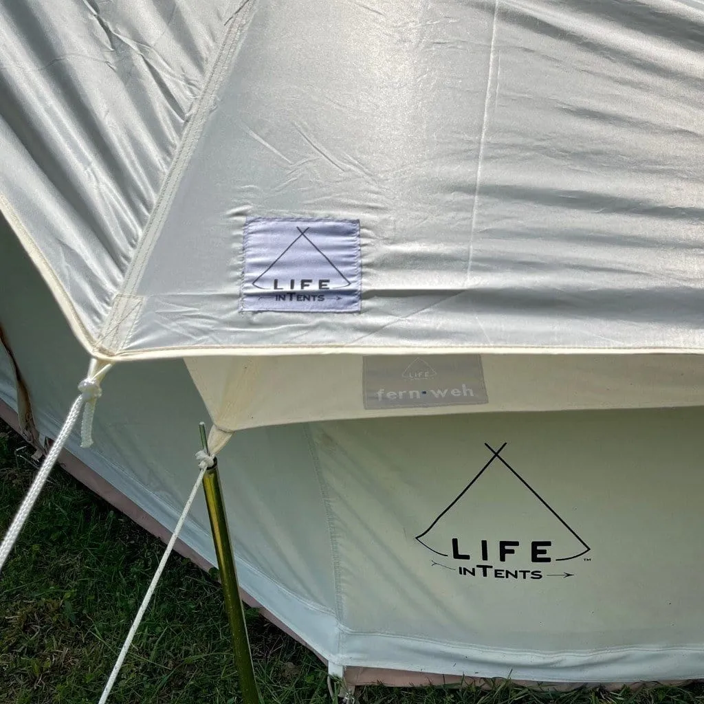Zephyr | 19' (6M) Canvas Bell Tent | Life inTents