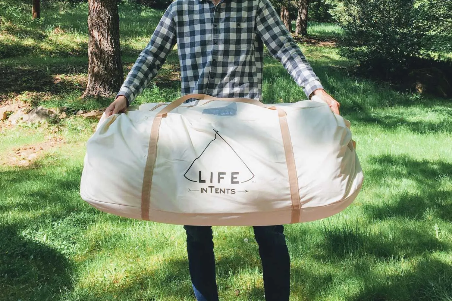 Zephyr | 19' (6M) Canvas Bell Tent | Life inTents