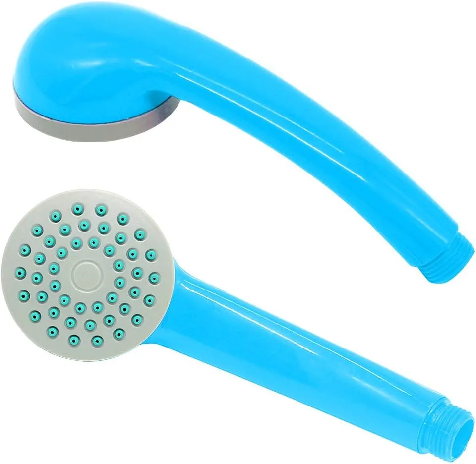 Zerone Electric Portable Shower for Camping, USB Rechargeable Camping Shower for Car Washing Pet Cleaning Traveling, 2m Rubber Water Pipe (Shower with Collapsible Bucket)